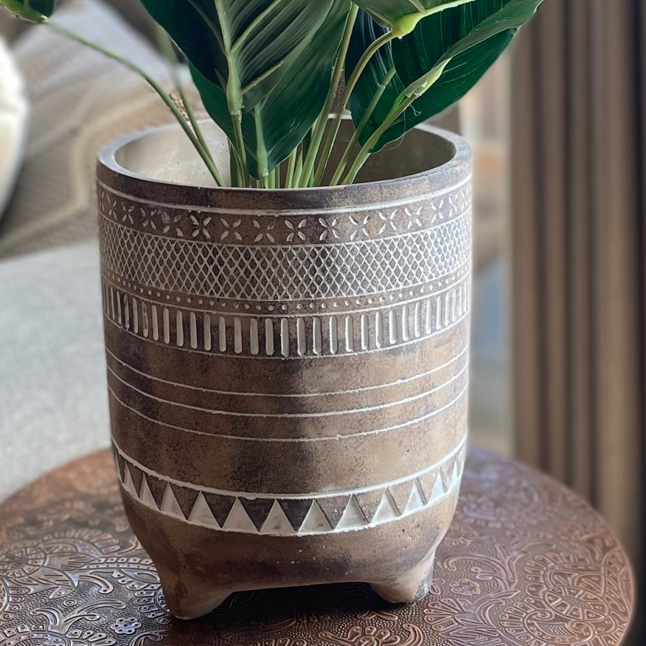 Gorgeous Cement Pot