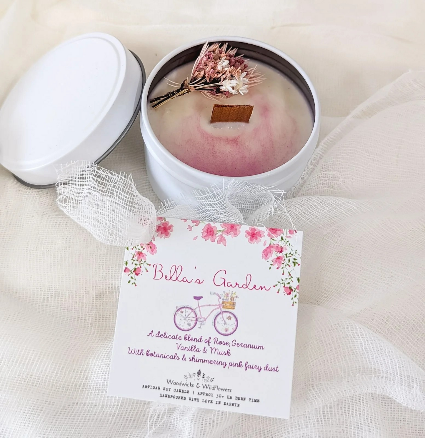 "Bella's Garden Candle"