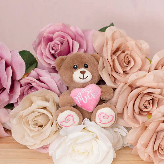 Alfie Love you Mum With Heart Mini Teddy Bear