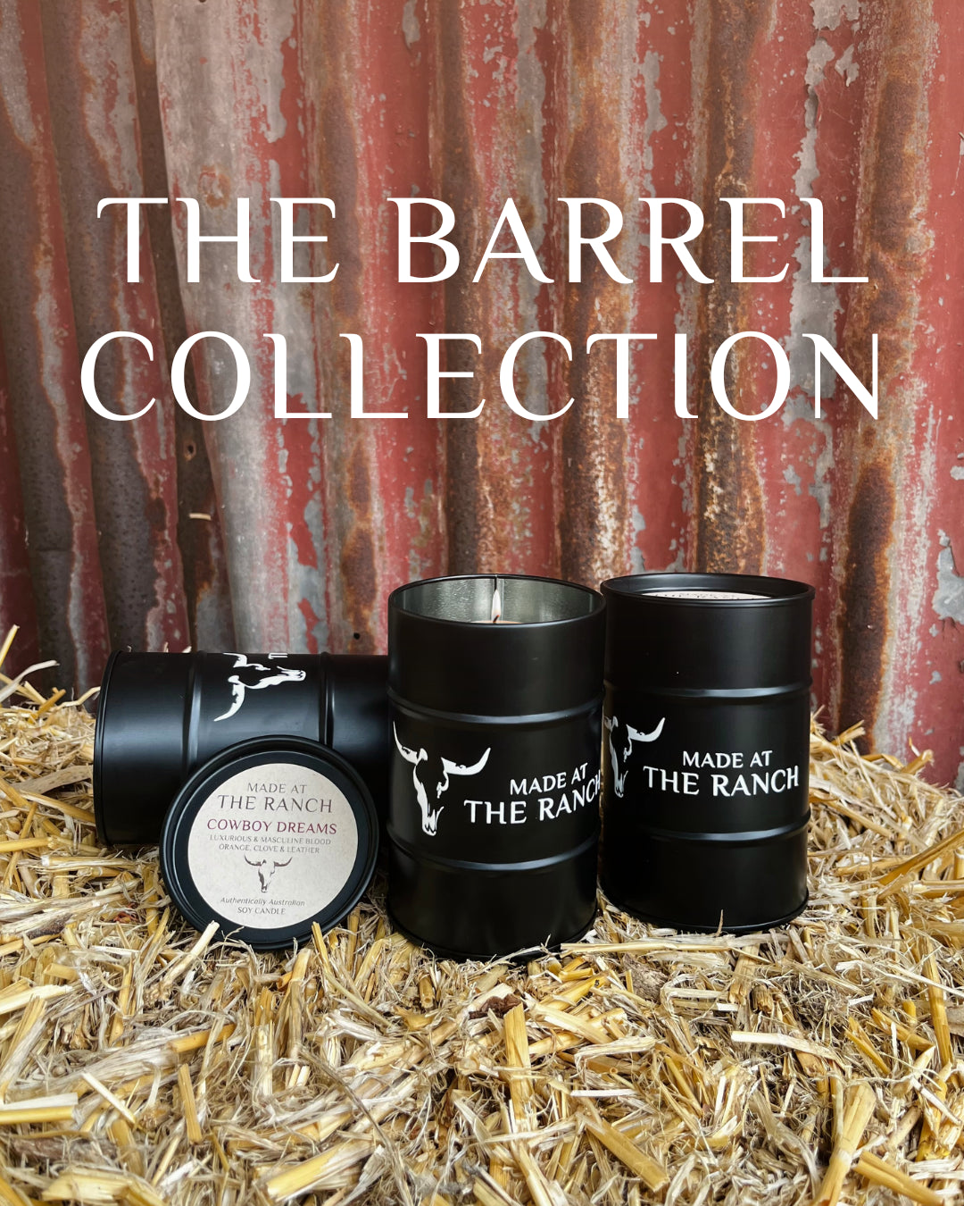 Made at the Ranch Barrel Candles
