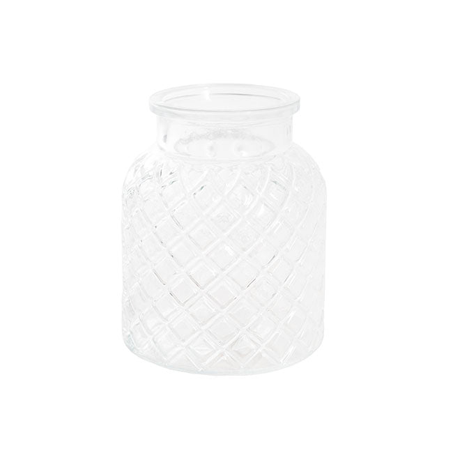 Glass Ann Bottle Vase "Pineapple" - Various Size & Colours