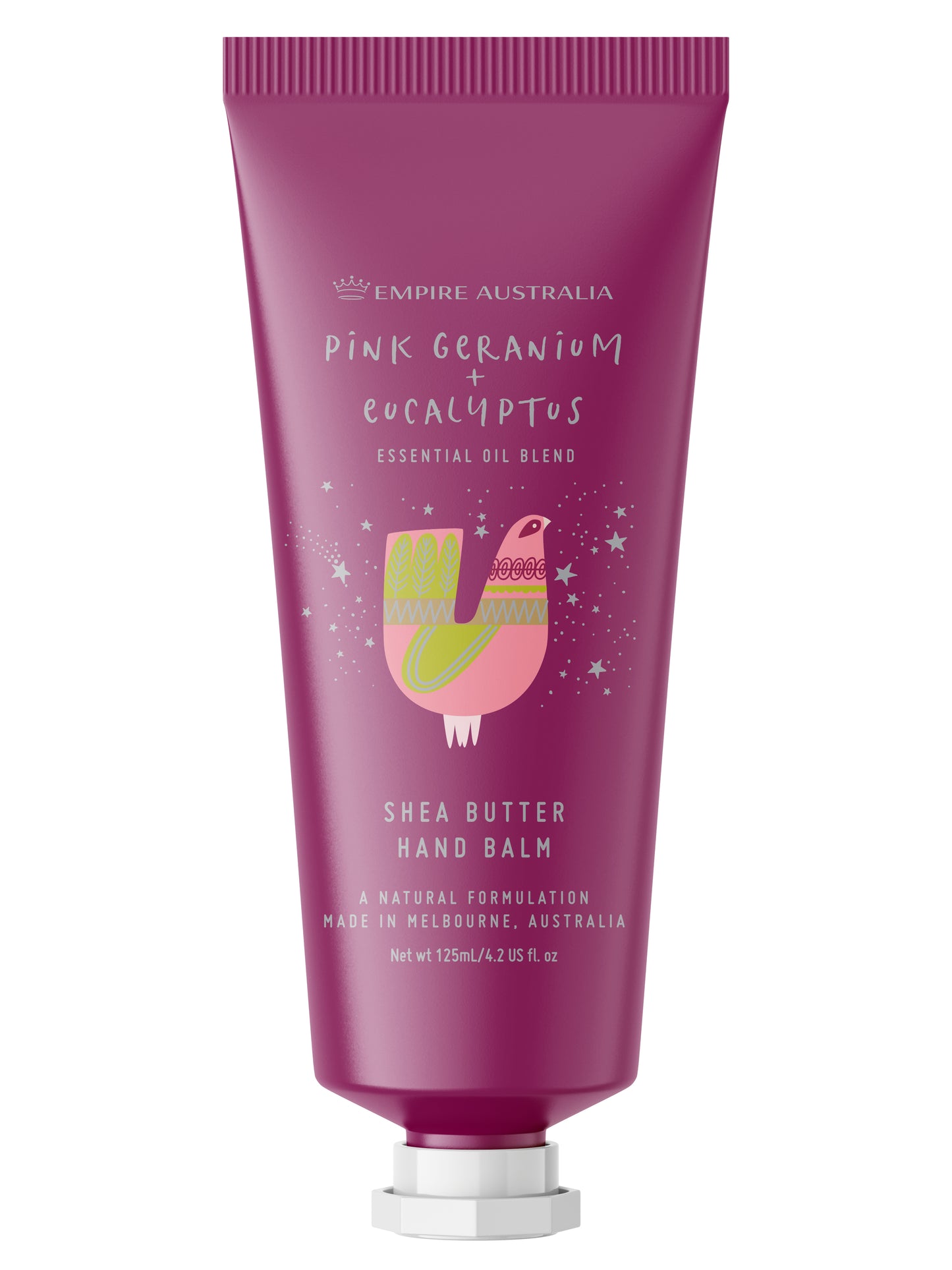 'Scandi' Pink Geranium and Eucalyptus Hand Balm 125ml