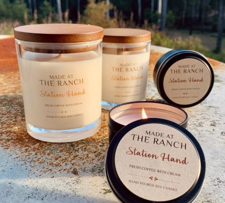 Medium Made At The Ranch Candles