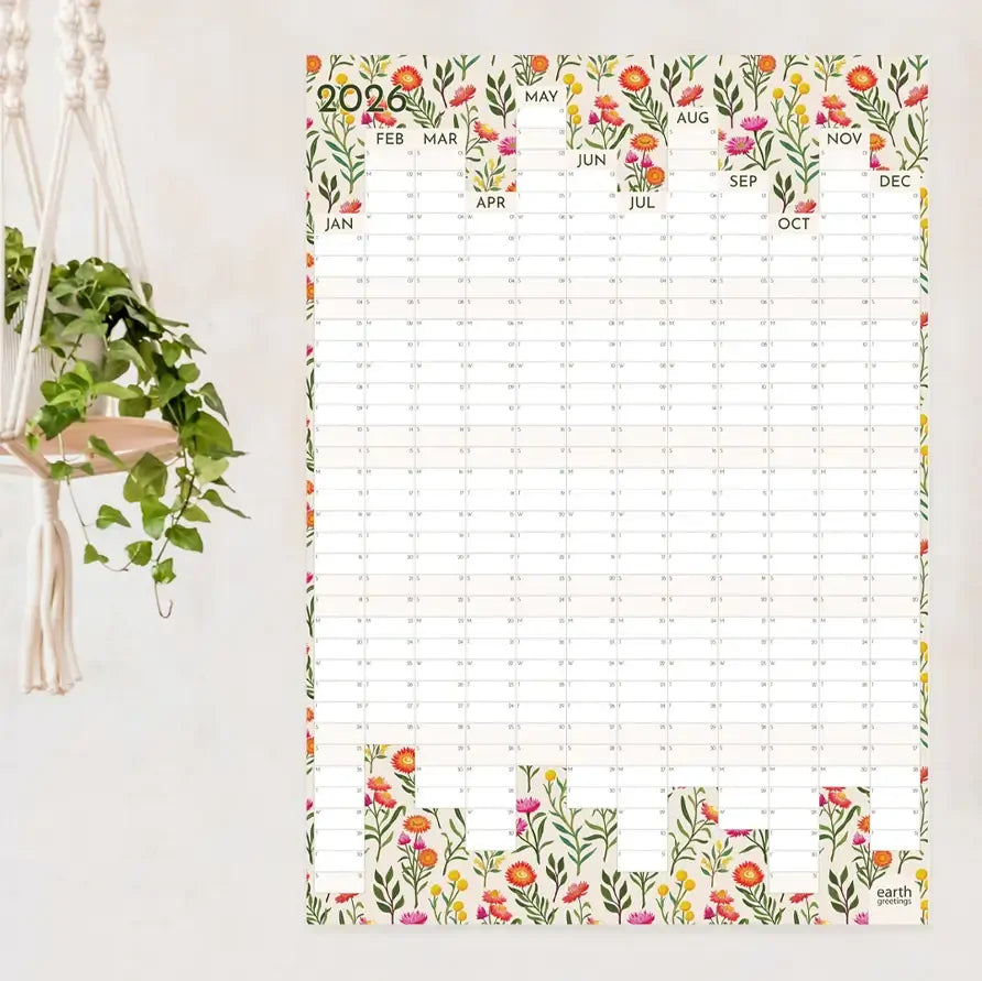 2025 Jayne Branchflower Wall Planner