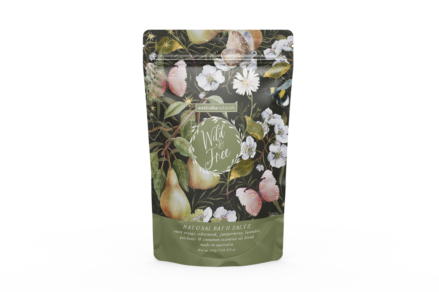'Wild & Free' Bath Salts 200g
