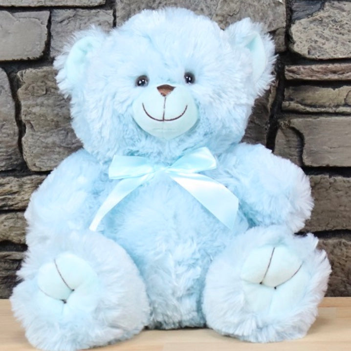Blue Teddy Bears – Chinchilla Florist - Main Image