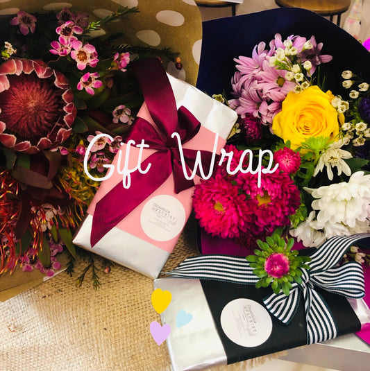 Wrap up those chocolates for a little extra “pizazz”.