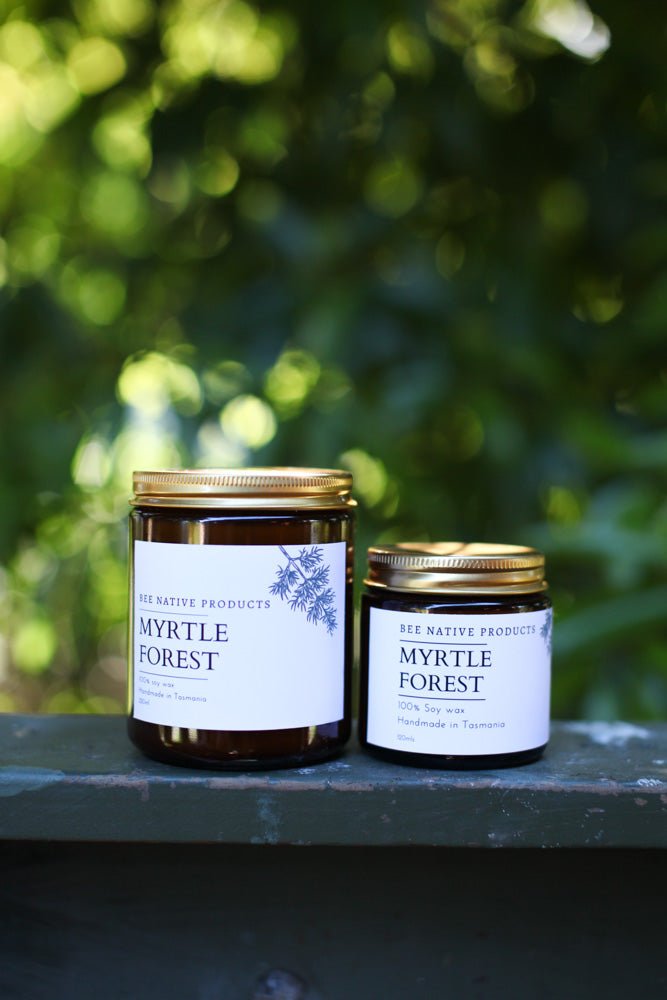 Bee Native Myrtle Forest Soy Candle