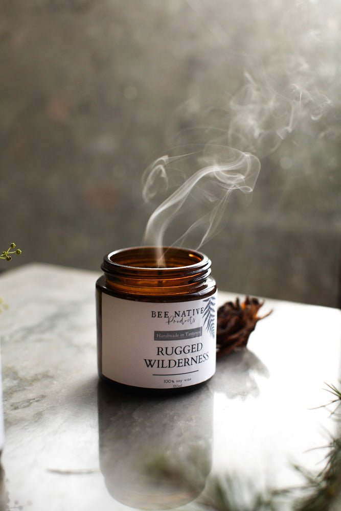 Bee Native Rugged Wilderness Soy Candle