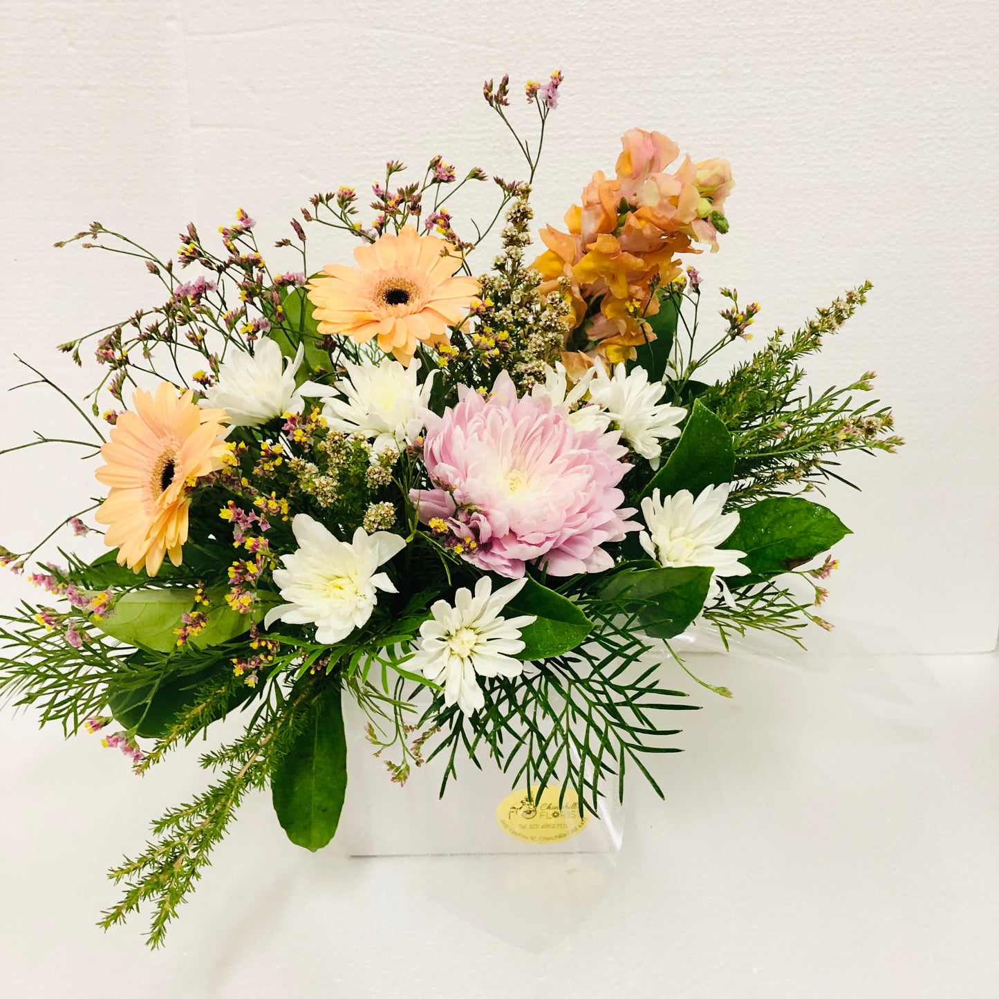 Fresh Flower Boxed Arrangement - Designers Choice