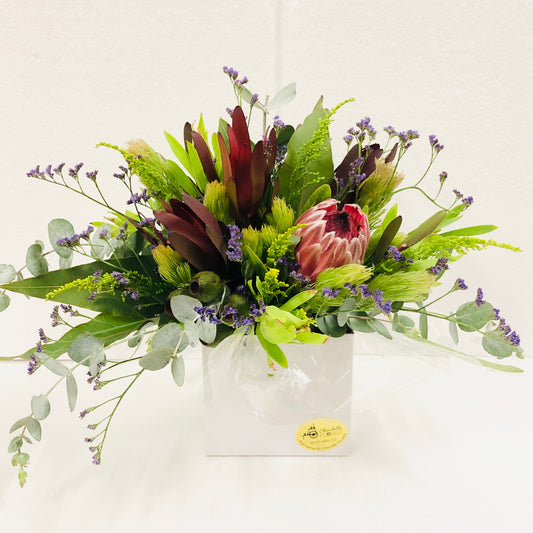 Fresh Flower Boxed Arrangement - Designers Choice