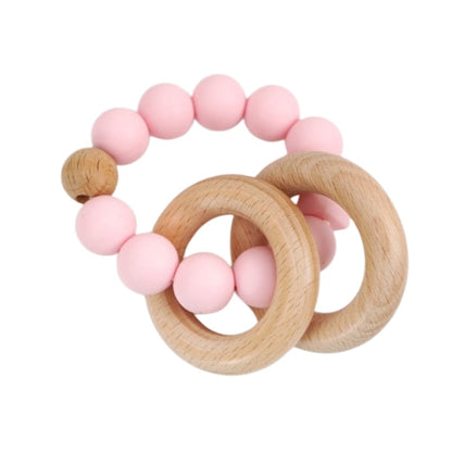 Petite Vous Beechwood and Silicone Teething Rings