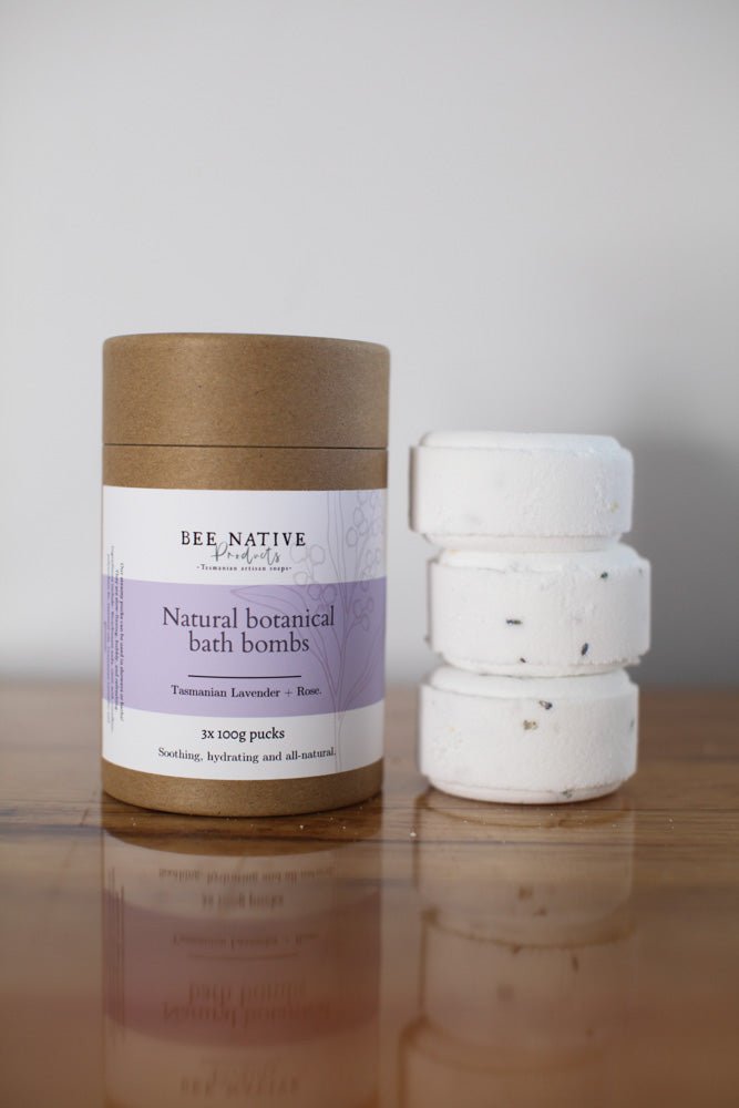 Bee Native Natural Botanical Bath Bombs