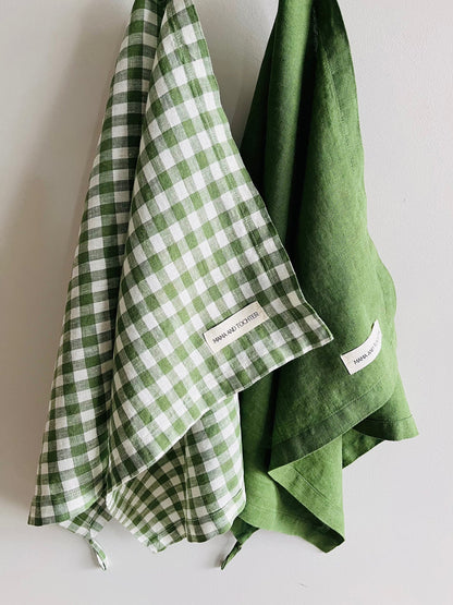 Mama and Tochter Pure French Linen Tea Towels