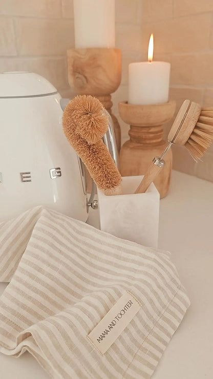 Mama and Tochter Pure French Linen Tea Towels