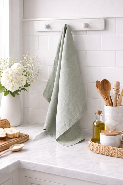 Mama and Tochter Pure French Linen Tea Towels