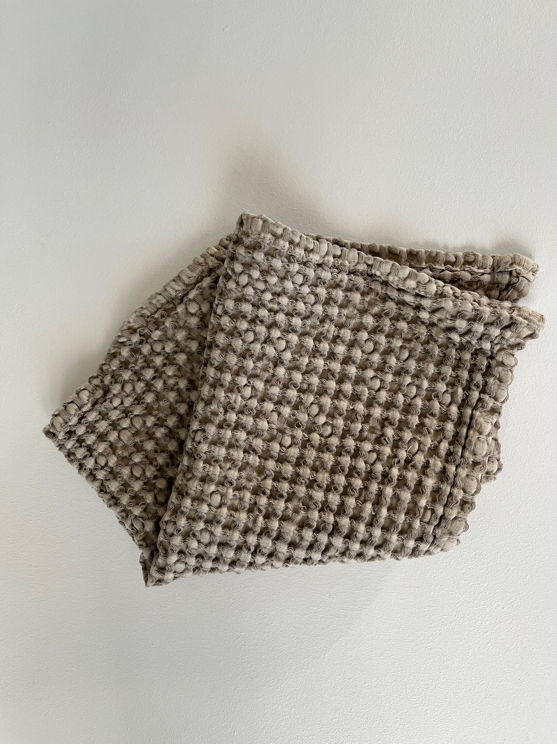 Mama and Tochter 100% Organic Cotton Rustic Waffle Face Cloth