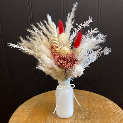 Dried Posy in vase - Small