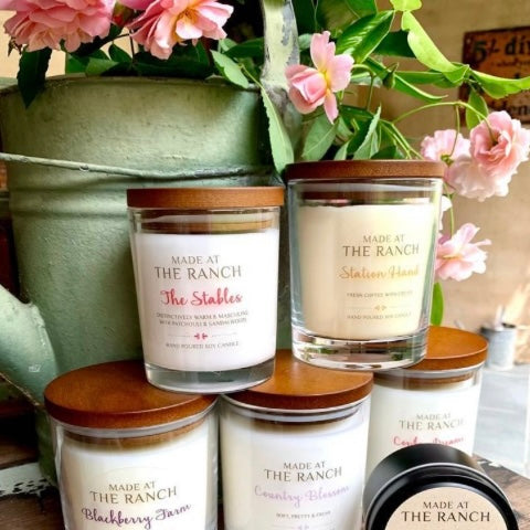 Medium Made At The Ranch Candles