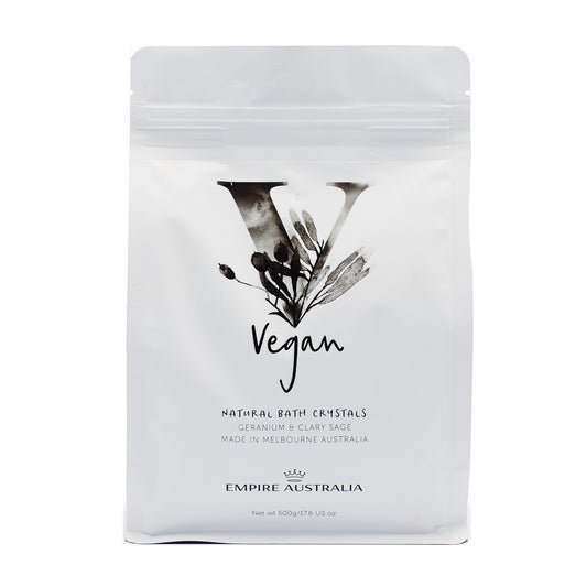 Geranium & Clary Sage Natural Bath Salts ‘Vegan’