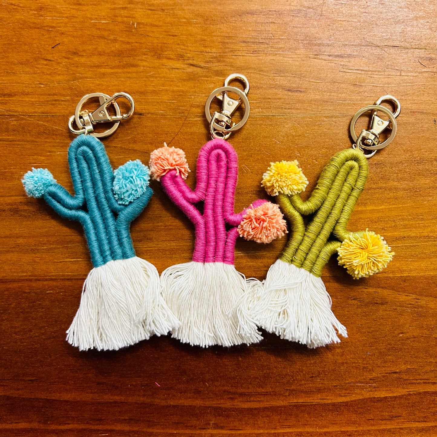 Cactus Keyring