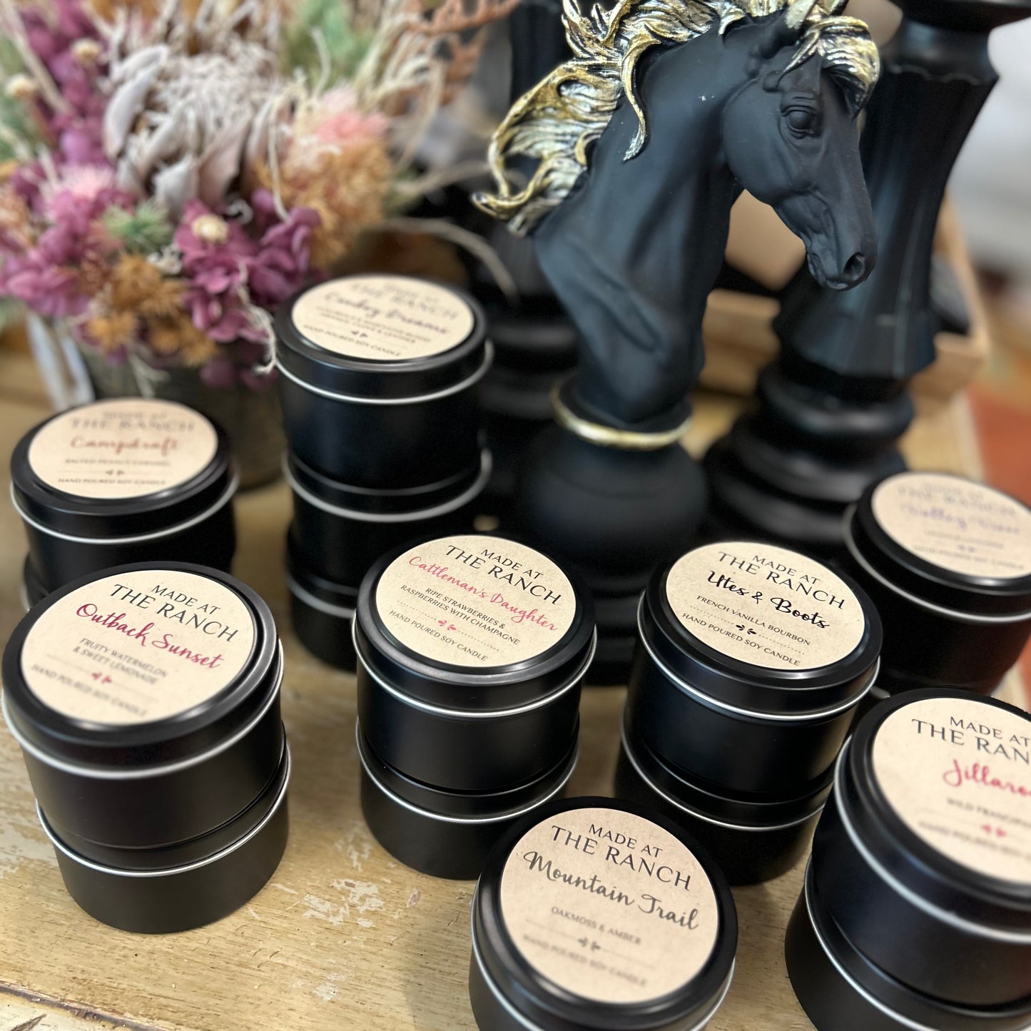 Small Made At The Ranch Candle - Different Varieties