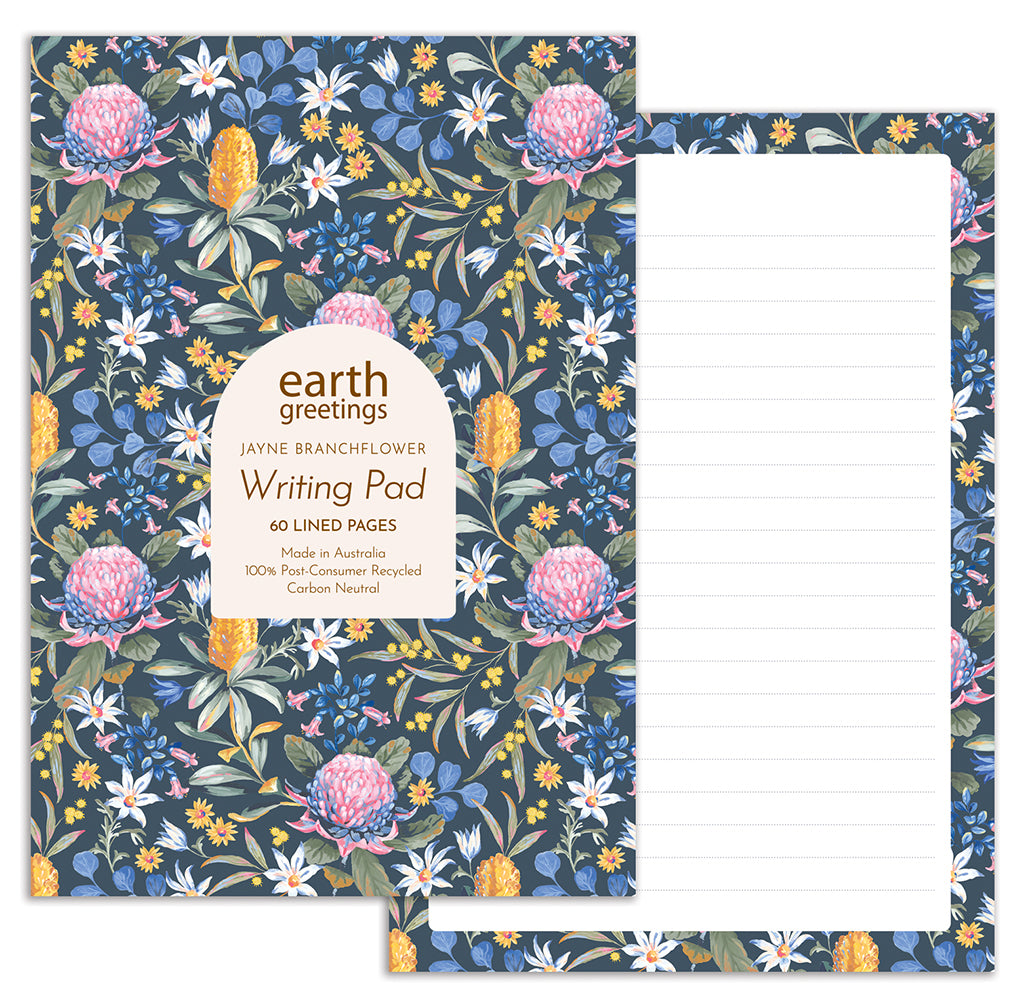 A5 Writing Pad - Bushwalk