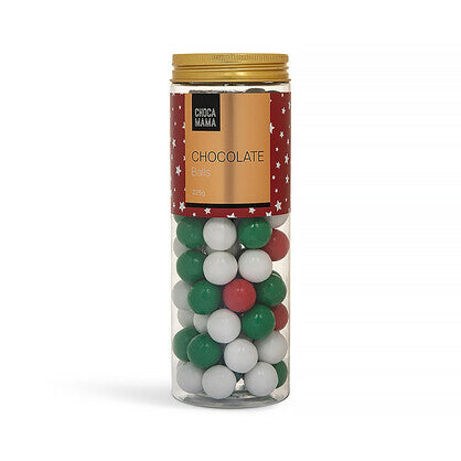 Choc Mint & Orange Balls Cylinder 200g