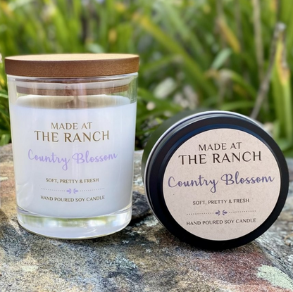 Small Made At The Ranch Candle - Different Varieties