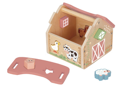 FOREST FRIENDS FARMHOUSE SHAPE SORTER