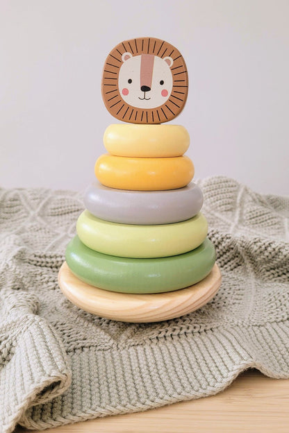 FOREST FRIENDS LION STACKING TOWER