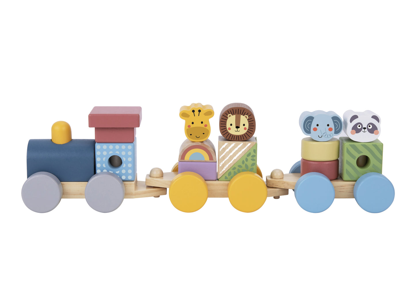 FOREST FRIENDS STACKING ANIMALS TRAIN