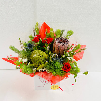 Valentines Themed Mixed Arrangement