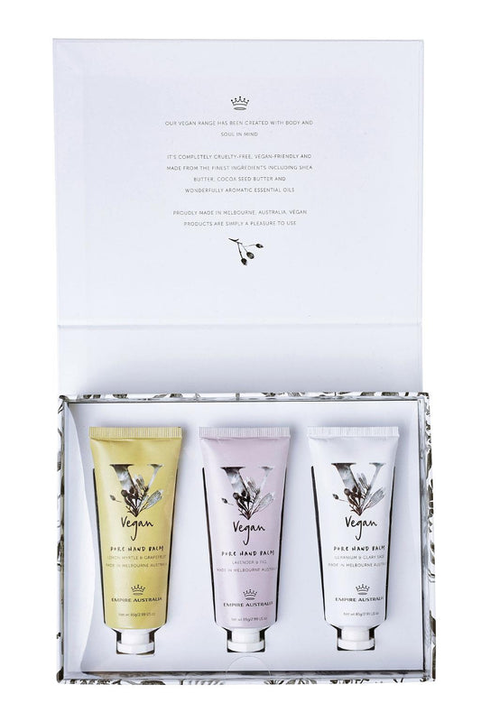 Vegan Hand Balm Boxed Trio 85g
