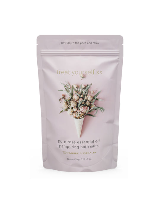 'Home Haven' Rose Bath Salts 150g