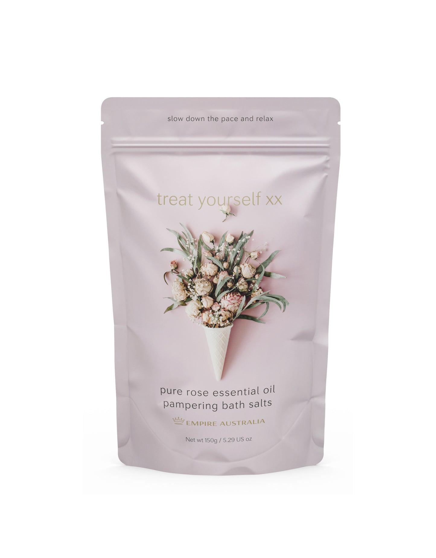 'Home Haven' Rose Bath Salts 150g
