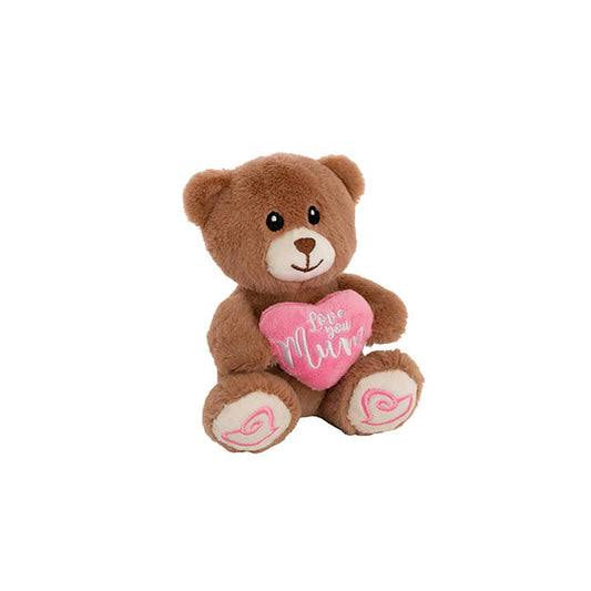 Alfie Love you Mum With Heart Mini Teddy Bear