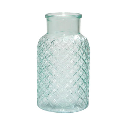 Glass Ann Bottle Vase "Pineapple" - Various Size & Colours