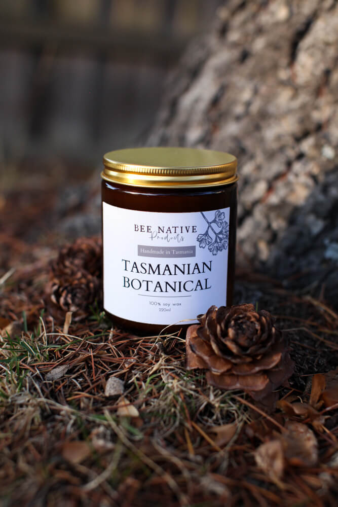 Bee Native Tasmanian Botanical Candle
