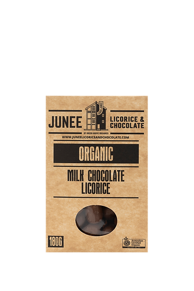 Junee Milk Chocolate Coated Licorice