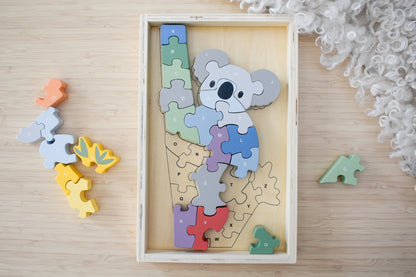 KOALA A-Z CHUNKY JIGSAW PUZZLE