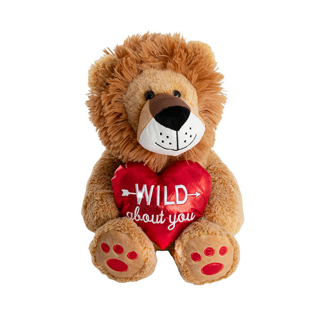 Leo Lion with "Wild About You"