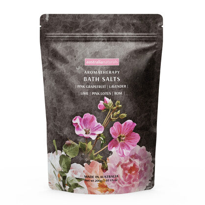 Watercolour Florals Bath Salt 200g