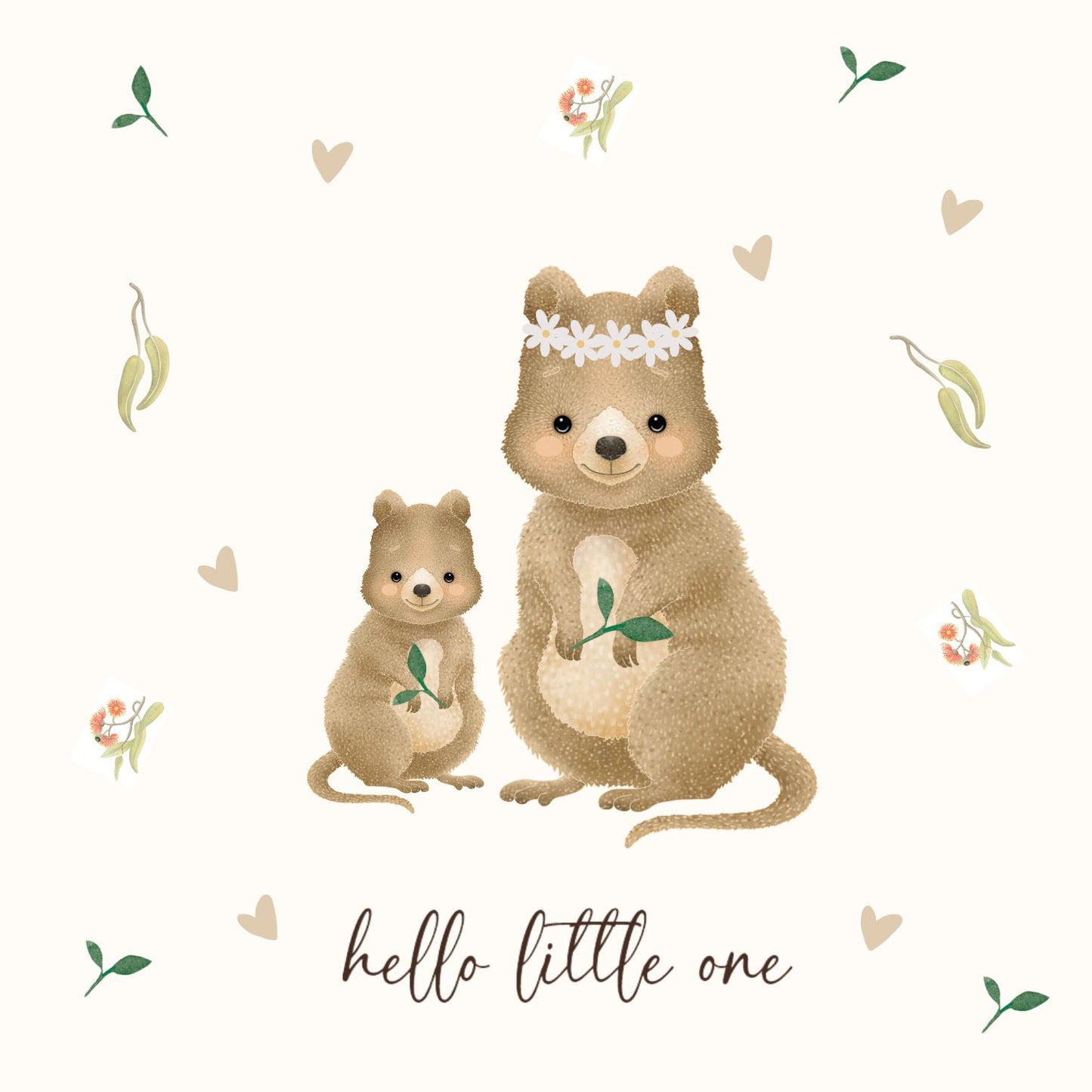 Petite Vous Petite Vous Greeting Card