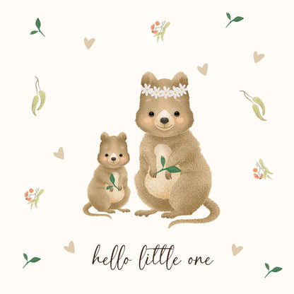 Petite Vous Petite Vous Greeting Card