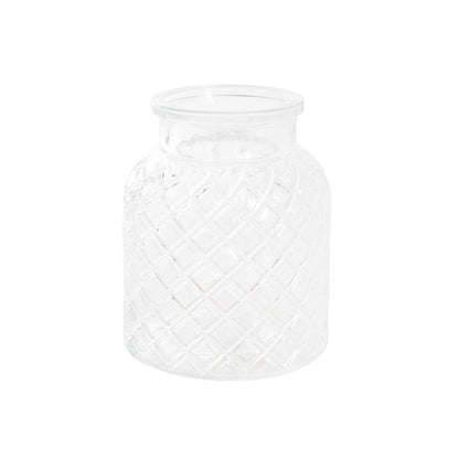 Glass Ann Bottle Vase "Pineapple" - Various Size & Colours
