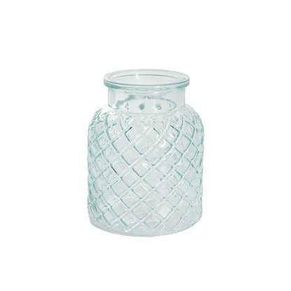Glass Ann Bottle Vase "Pineapple" - Various Size & Colours