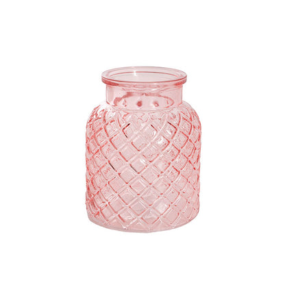 Glass Ann Bottle Vase "Pineapple" - Various Size & Colours
