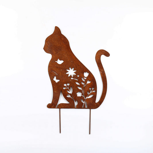 Sitting Cat Stake