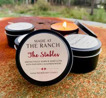 Small Made At The Ranch Candle - Different Varieties